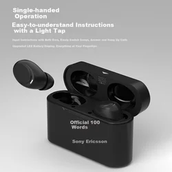 Soaiy Bluetooth slušalice A1, Crne