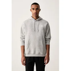 Under Armour pulover s kapuco moški z bombažem Rival