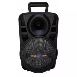 Bluetooth Karaoke zvucnik CH-812 sa mikrofonom crna