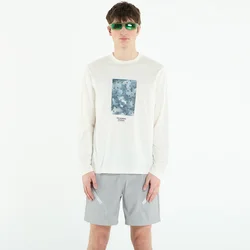 Majice Pas Normal Studios Off-Race Cotton Tech Graphic Long Sleeve T-Shirt Off White XL