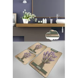 Lessentiel Maison Set 3 prostirke za kupatilo Šareni