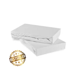 Posteljna rjuha bela jersey EMI, Ponjava 160x200