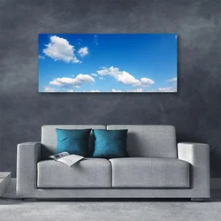 tulup.si Slika na platnu Sky oblaki landscape 125x50 cm