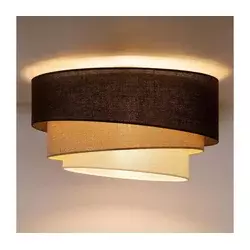 Brilagi - Plafonsko svetlo TRIO 3xE27/60W/230V prečnik 60 cm braon/bež/bela