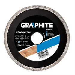 shumee Diamantni disk 125 x 22,2 mm, poln