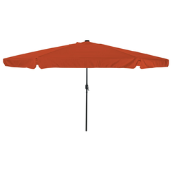 Vrtni suncobran Terakota 395 x 395 x 245 cm Poliester
