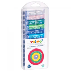 Boja tempera 12ml aluminijumska tuba 12boja CMP 448T12AP