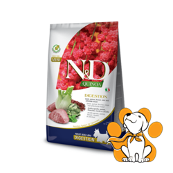 N&D Quinoa Adult Mini Digestion Lamb 2,5kg, Granule za Pse za Bolje Varenje
