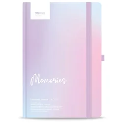 Blok notes z elastiko dictionary memories a5 tp črt 96l PROMOCIJA