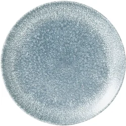 CHURCHILL Raku Topaz Blue plitev krožnik, O: 165 mm (12 kos)