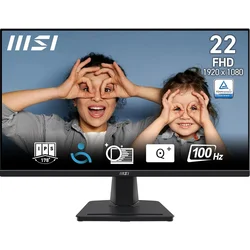 MSI monitor PRO MP225V Flat 22, 1920x1080 FHD, VA, 100Hz, 1 ms, HDMI/VGA
