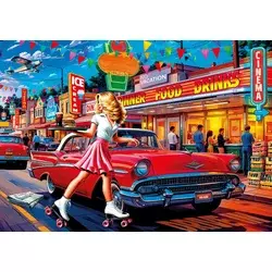 KS Games - Puzzle Bleščeče ameriške sanje - 1 000 kosov