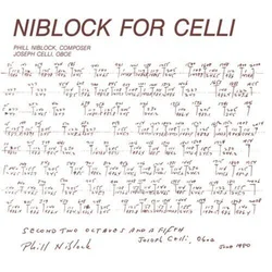 Phill Niblock & Joseph Celli - Niblock For Celli/Celli Plays Niblock (Reissue) (LP)