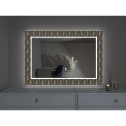 LED ogledalo z dekorjem D19