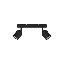 ORSON PLAFONSKA LAMPA GU10 IP20/CRNA 2X