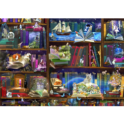 BlueBird - Puzzle Library Adventures in Reading - 3 000 kosov
