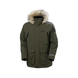 Helly Hansen Parka Reine Verte avec Capuche Zelena