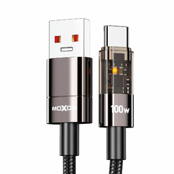 MOXOM USB data kabl LX-CB842 100W Type-C/ 1.2m/ crna