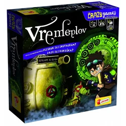 Društvena igra SR Crazy Games - Vremeplov Lisciani 96473