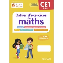 Fiches mémo exercices maths CE1
