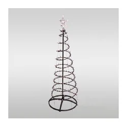 LED spoljašnja božićna dekoracija 524xLED/230V 150 cm IP44 topla bela jelka