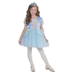 Kostum princese Magic Flip - Modra princesa - 128–134 cm
