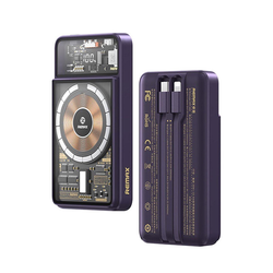 Power Bank REMAX Phantom Series RPP-580 PD 20W+QC 22.5W 10000mAh ljubicasti