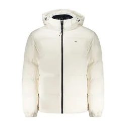 Tommy Jeans Puhovka Essential DM0DM19786 Bela Regular Fit
