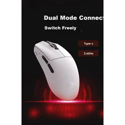 ATK LieKong Bežični miš, 2.4GHz, USB, Beli