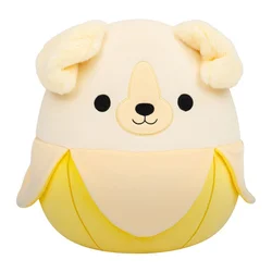 Plišasta igrača Squishmallows Nate Golden Retriever Banana - 30 cm (260191)