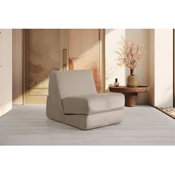 Atelier del Sofa Fotelja na razvlačenje Origami, 100x70x70cm, Krem