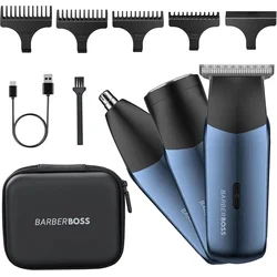 slomart BarberBoss 3-v-1 potovalni brivnik za moške