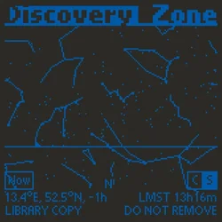 Discovery Zone - Library Copy Do Not Remove (Limited Edition) (Night Sky Marbled Coloured) (LP)
