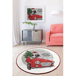 Conceptum Hypnose Carpet Sretan Božić, 100cm, Šaren