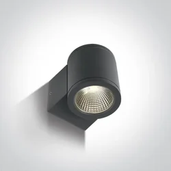 ZIDNA LED SVJETILJKA 6W/3000K/230V/IP54 ANTRACIT