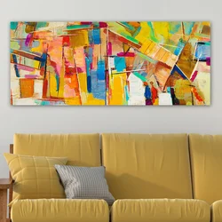 Wallity Slika na platnu 50x120cm