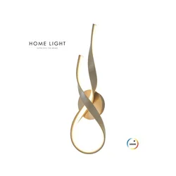 HOME LIGHT Solea 137 LED zidna lampa Cappuccino