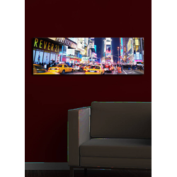 Opviq Slika na platnu sa LED osvetljenjem 30x90cm