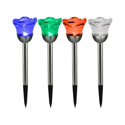 LED RGB Solarno svetlo ROSE LED/1,2V 100 mAh IP44