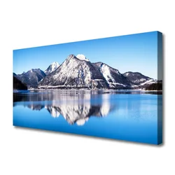 tulup.si Slika na platnu Lake mountains landscape 120x60 cm