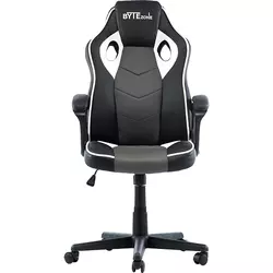 ByteZone Stolica Gaming Chair BYTEZONE Racer Crno-Bijelo-Siva, (57190896)