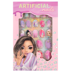 Set umetnih nohtov Top Model, Purple, Fergie, 24 kos