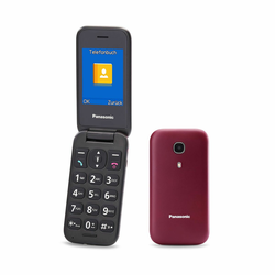 PANASONIC mobilni telefon KX-TU400, Red