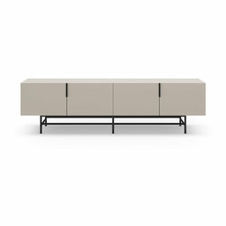 Kremno bela TV omarica 200x63,5 cm Eldia – Marckeric