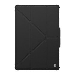 Maska za telefon Nillkin Bumper Leather Pro za Samsung Tab S9 Ultra / X910, Crna