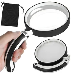 Sklopiva lupa TS - 40909 - Crna / Bijela / 7cm KP40909