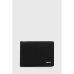 Moška denarnica Boss 50485613 Črna