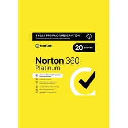 Norton 360 Platinum 20 Devices 1 Year Key EUROPE