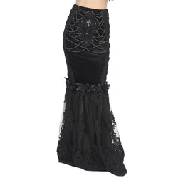 Žensko krilo DEVIL FASHION - Black Gothic - ESKT04401