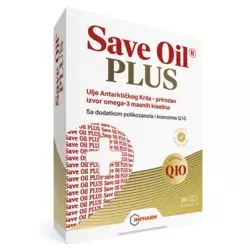 Inpharm Save Oil Plus,Zza normalni lipidni status, 30 kapsula